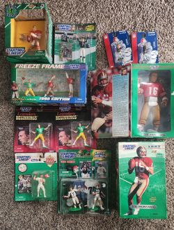 Starting Lineup & Various Figures Lot