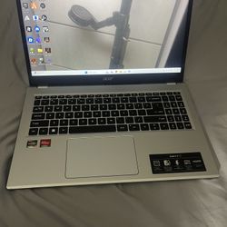 ACER ASPIRE 3 “15inch LAPTOP, 8GB RAM, 128GB, & AMD RYZEN 7000 GRAPHICS CARD