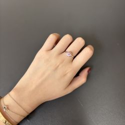 Pink Gemstone Ring