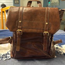 New Leather Backpack