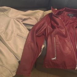 KENNETH COLE WOMEN'S LEATHER JACKETS