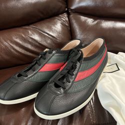 Gucci Leather Tennis Shoes 
