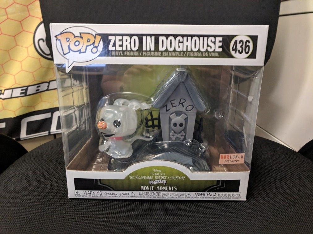 Funko pop zero in dog house