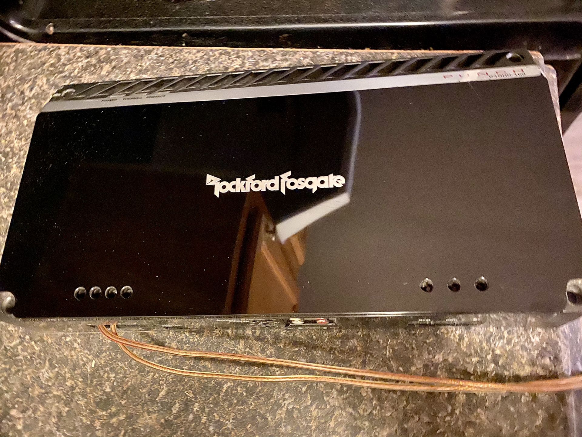 Rockford Fosgate Amp + subwoofer