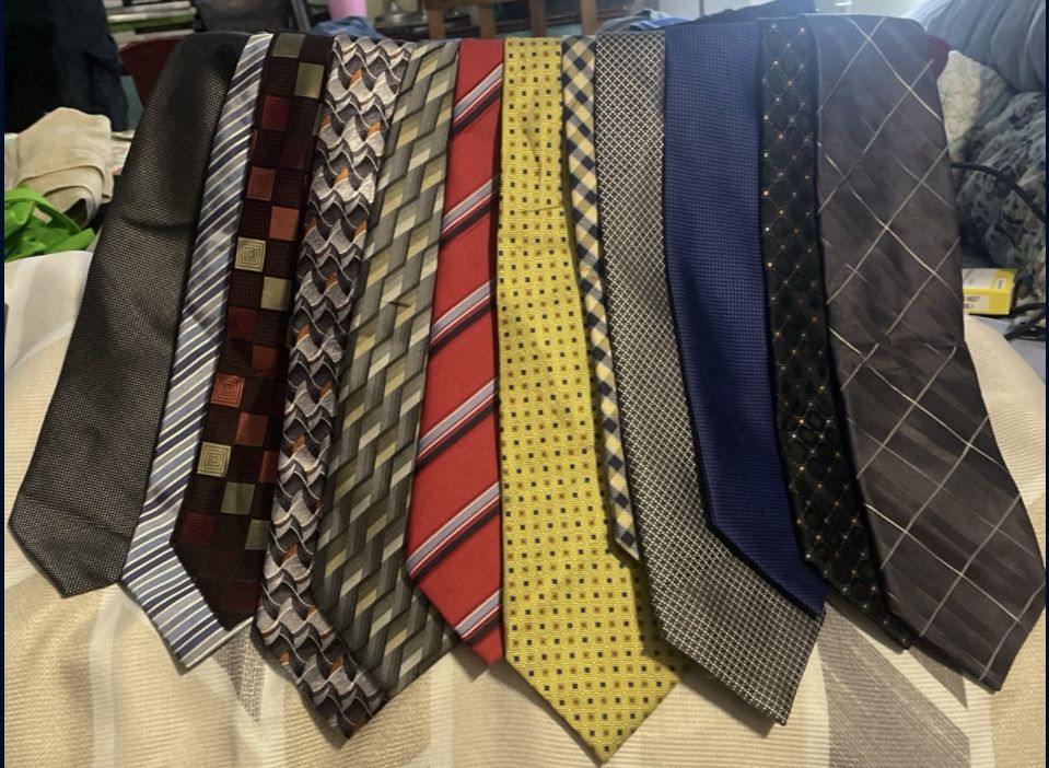assorted ties