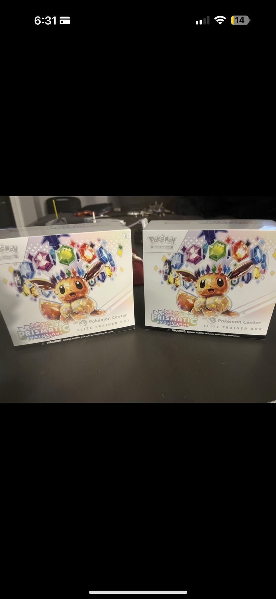 Pokemon Center Prismatic ETB