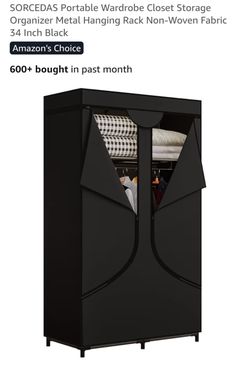 Clothes Rack Wardrobe Closet / Portable
