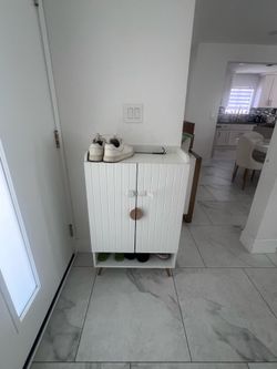Shoe storage cabinet
