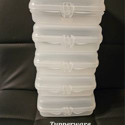 Tupperware Luncheon Containers Set Of 5