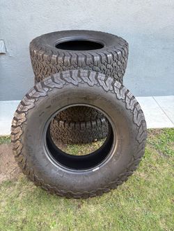 USED BFGOODRICH 35x12.50R17 ALL TERRAIN KO2 BAJA CHAMPION ALL TERRAIN TIRES 35’s 35” INCH TALL TIRES