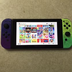 NINTENDO SWITCH MOD with 125 POPULAR SWITCH GAMES MARIO PARTY,MARIO KART,POKEMON,MINECRAFT and Many More