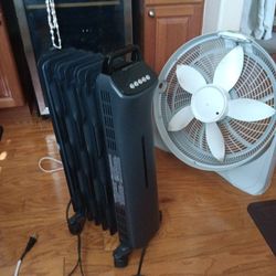Radiator Heater And Fan