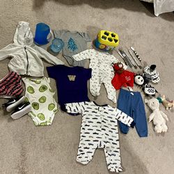 Big Lot Of Baby Newborn Infant Clothing & Toys