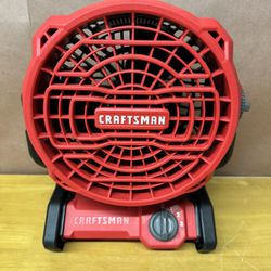 CRAFTSMAN V20 1/4-HP 650-CFM Axial Indoor/Outdoor Jobsite Blower Fan (TOOL ONLY) 