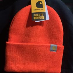 CARHARTT BEANIE ORANGE ONE SIZE FITS ALL 