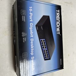 16 Port Gigabit network switch