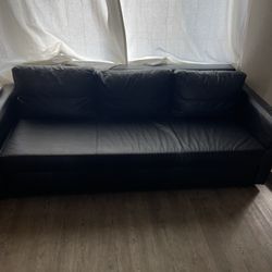 Black Futon Couch With Storage 