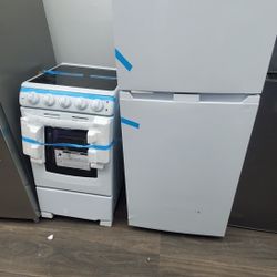 Stove Fridge Open Box Warranty Ready To Deliver..stove 20 Inch Summit Fridge 24 Inches  Both Item $1150