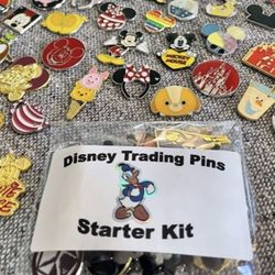 20 Disney Trading Pins - Starter Packs - 100% Park Tradeable