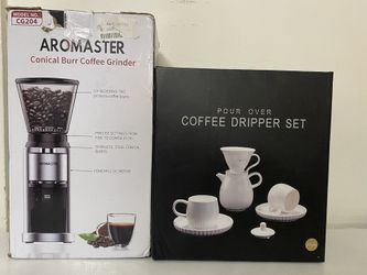 Coffe Grinder And Dipper Set