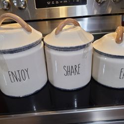 Kitchen Matching Jars 