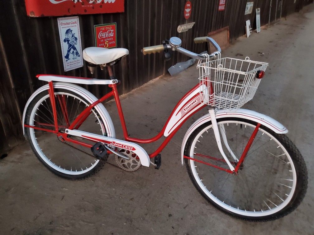 Vintage Firestone Speed Chief Girls Bicycle