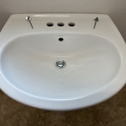 Sterling Pedestal Bathroom Sink