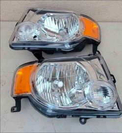 08-12 Ford Escape Headlights Luces Micas Calaveras Faros Faroles Focos Headlamps