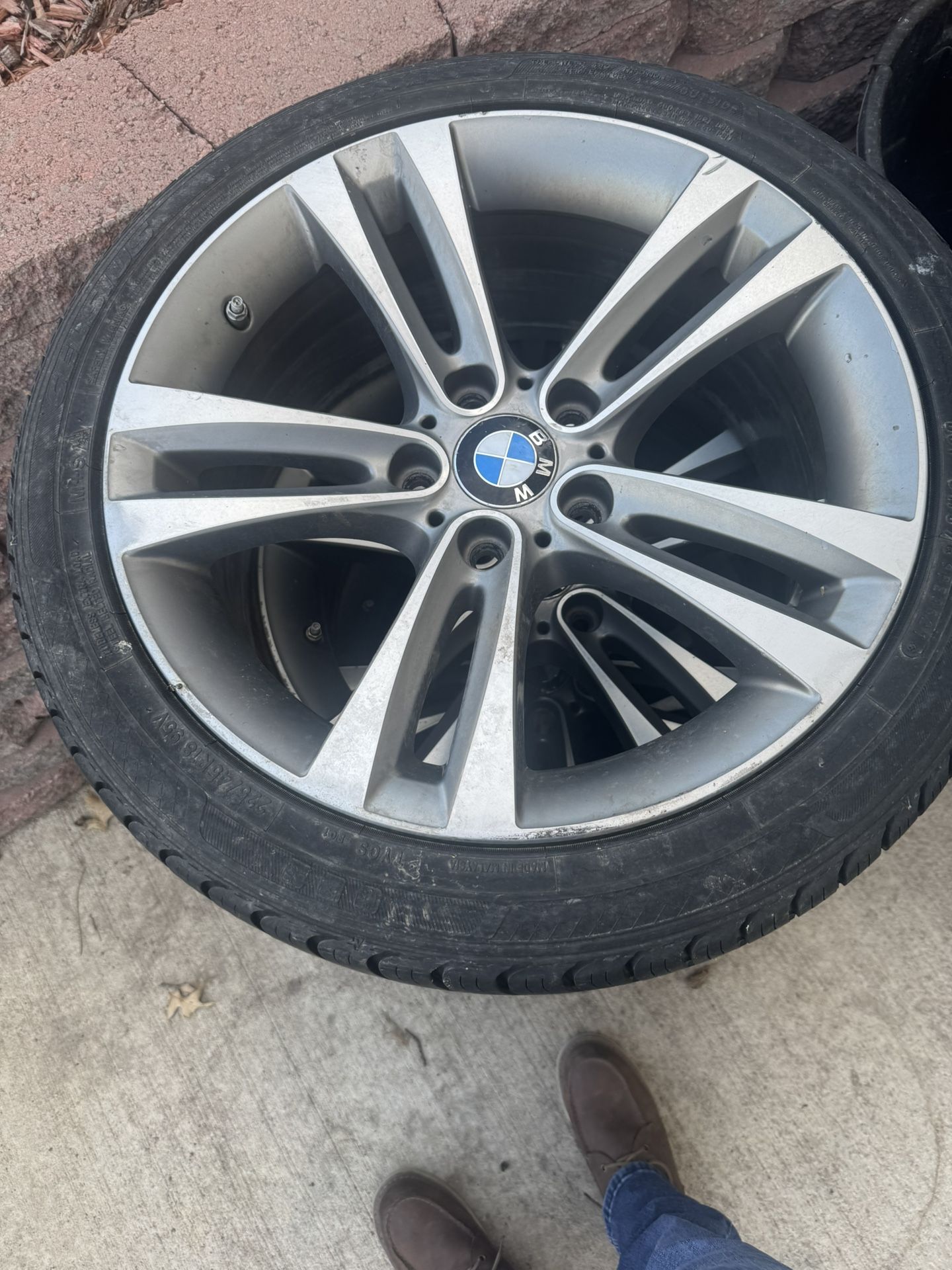 5x120 BMW Wheels With Tires And Tpms