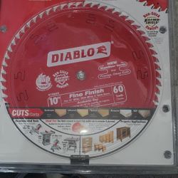Brand NEW Saw Blade  10" Diablo 60 Tooth 