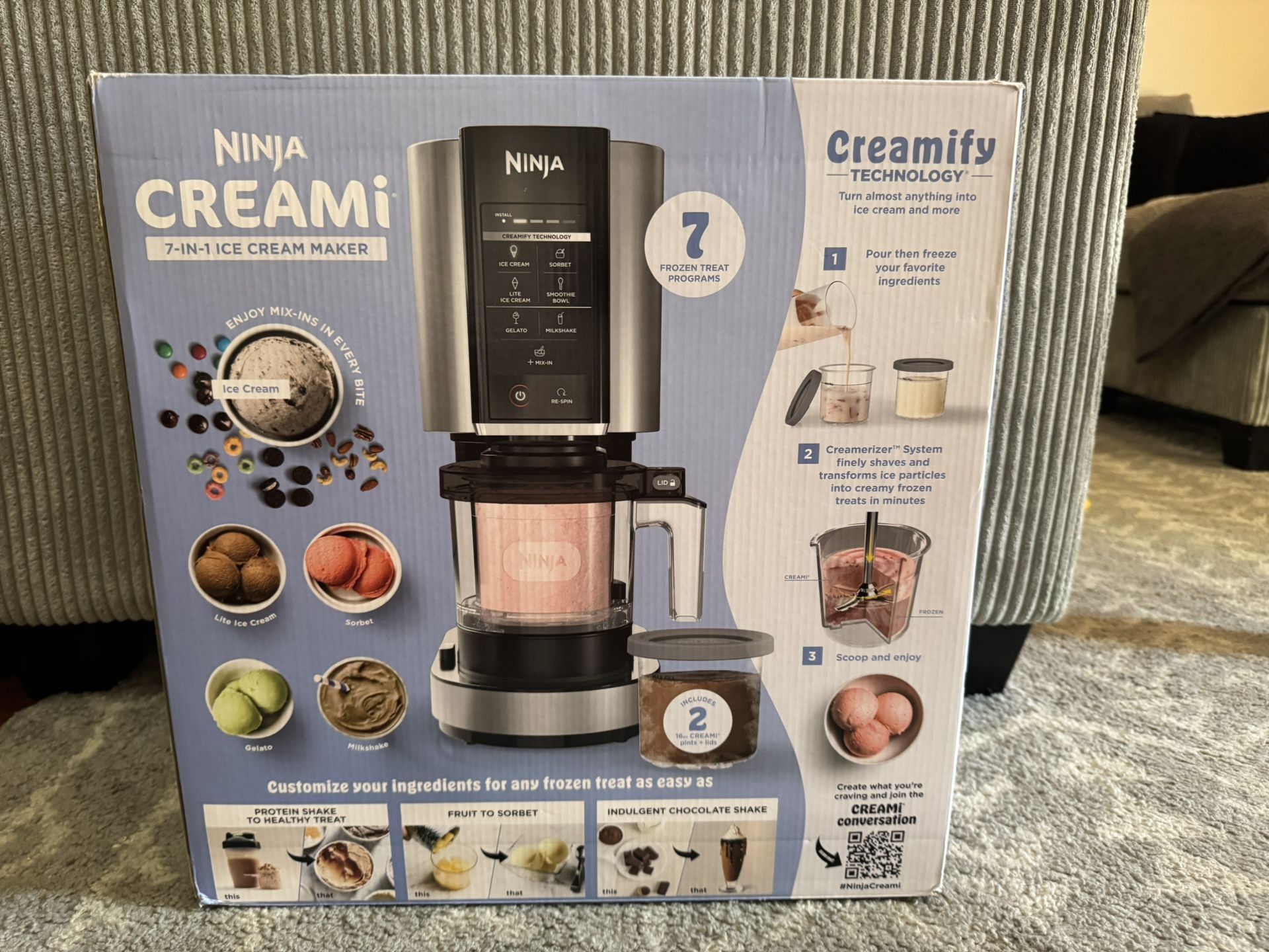 Brand New Ninja Ice Cream Maker