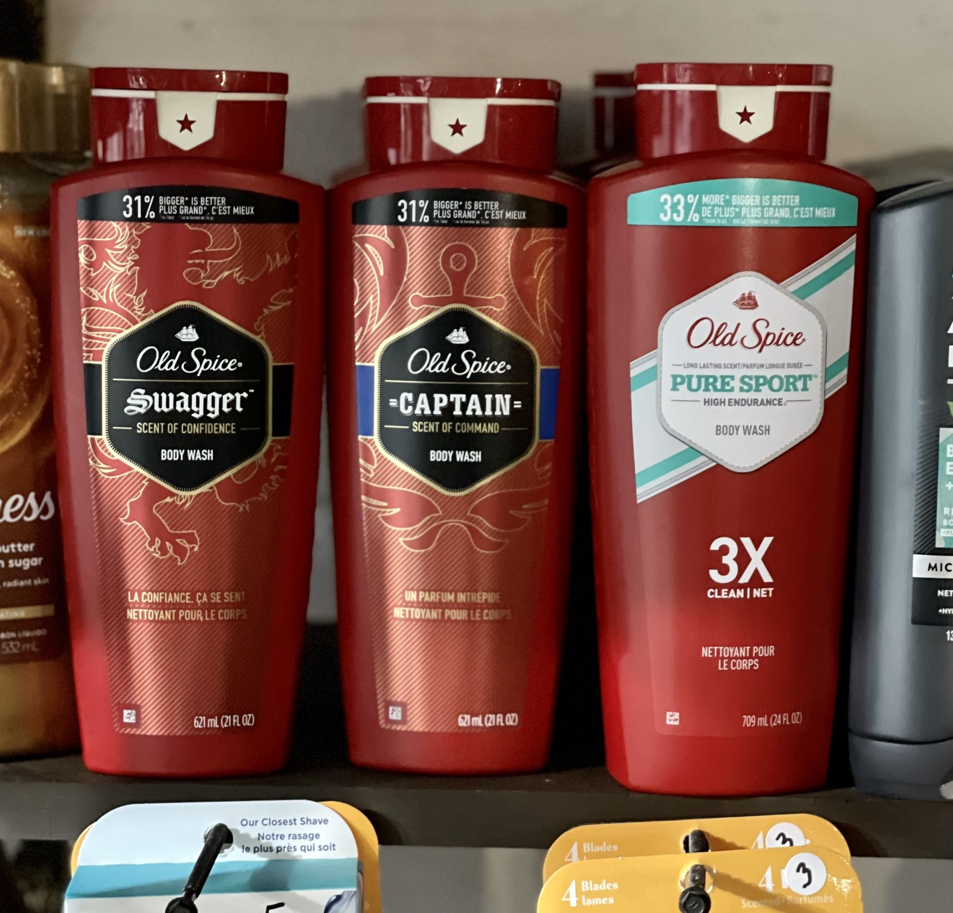Old spice body wash 2 for $6