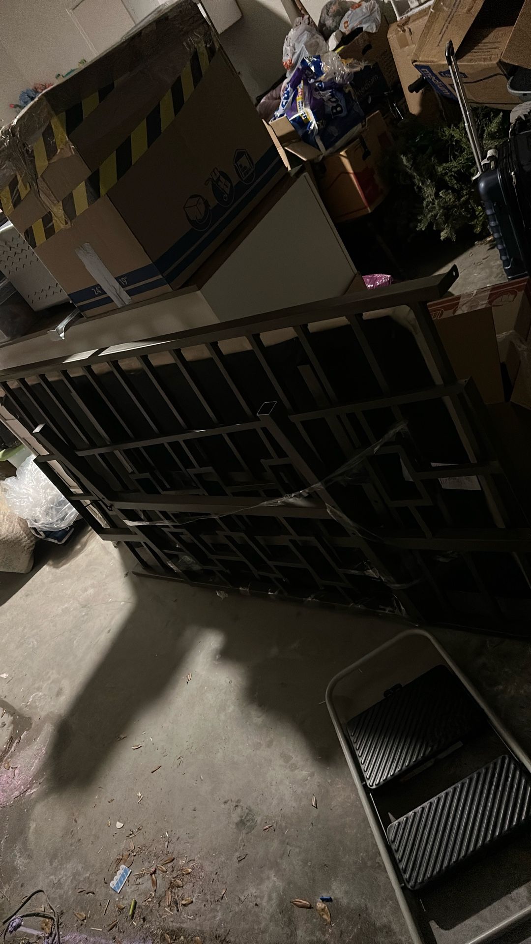 Twin Size Bed Frame With Hardware For Assembly 