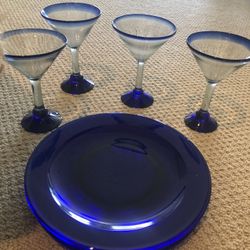 Blue Dishes