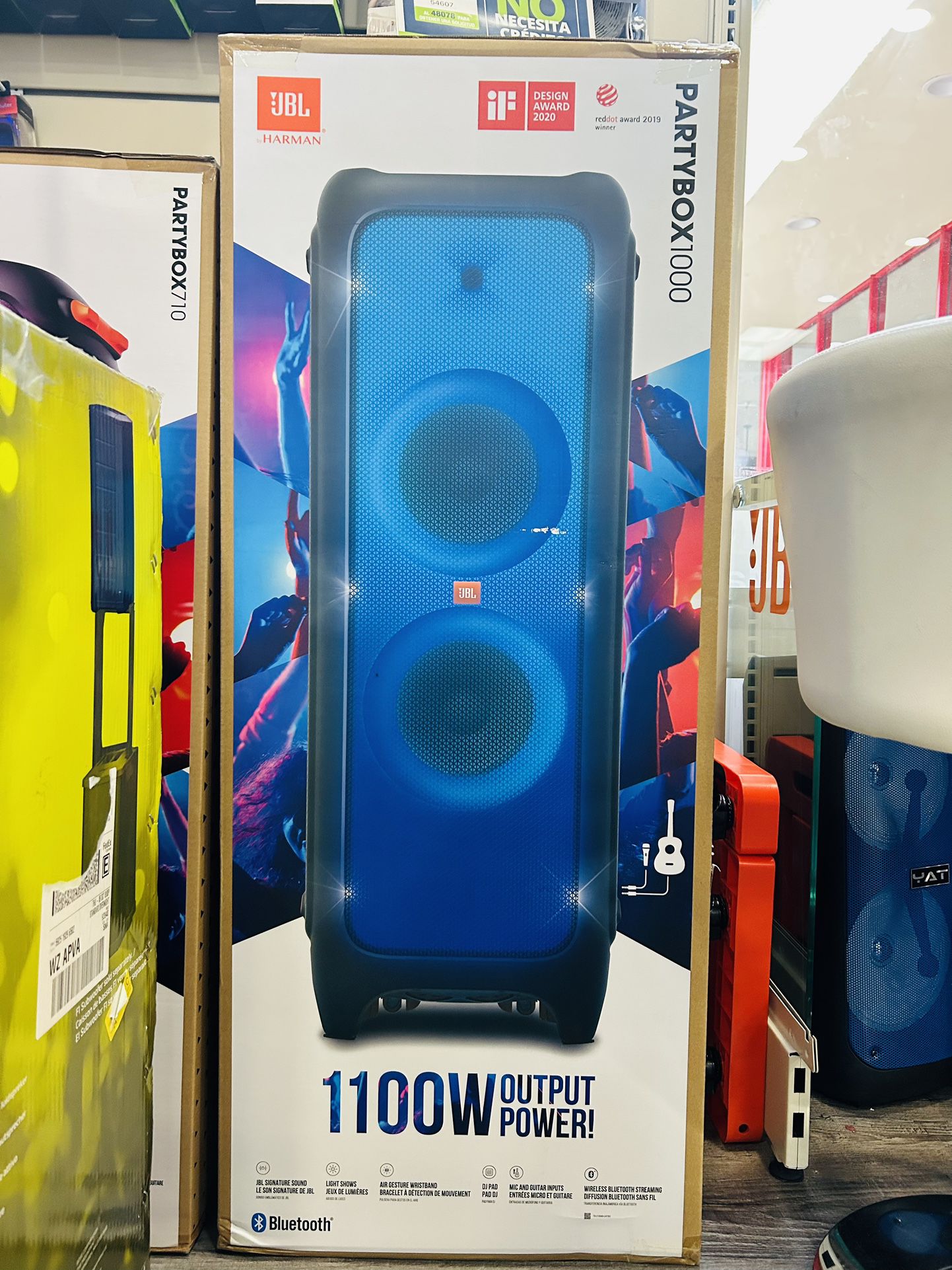 tyfon Klan bark JBL Partybox 1000-1100 W - DJ Pad , Karaoke , JBL Bluetooth Speaker -  Financing Available for Sale in Orange, CA - OfferUp