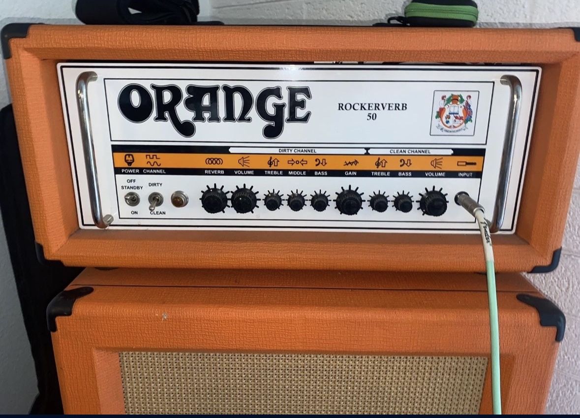 Orange Rockerverb 50 Amp Head
