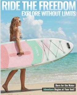 Atpross 10'6" x 33" Inflatable SUP - Gradient Orchard Glow