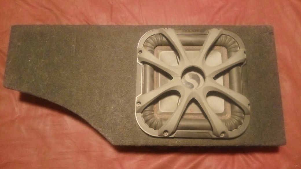 Kicker 10" Square Shallow Sub Speaker Box