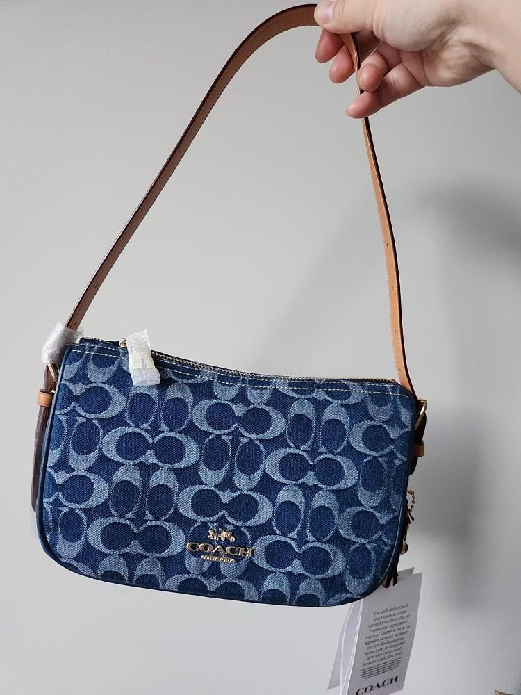 Coach Kailey Shoulder Bag In Signature Denim CY701