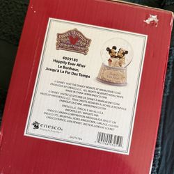 Disney Traditions Happily Ever After Figurine - Red and Gold