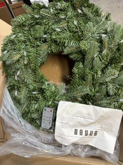 NEW WREATH AND GARLAND 