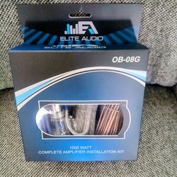Elite Audio 8 Gauge Amp Kit Brand New In The Box