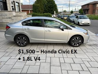 Clean – 2015 Honda Civic EX