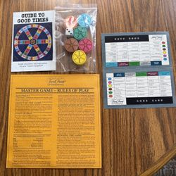 Trivial Pursuit Replacement Pieces Code Card and Instructions Genus Game 1981