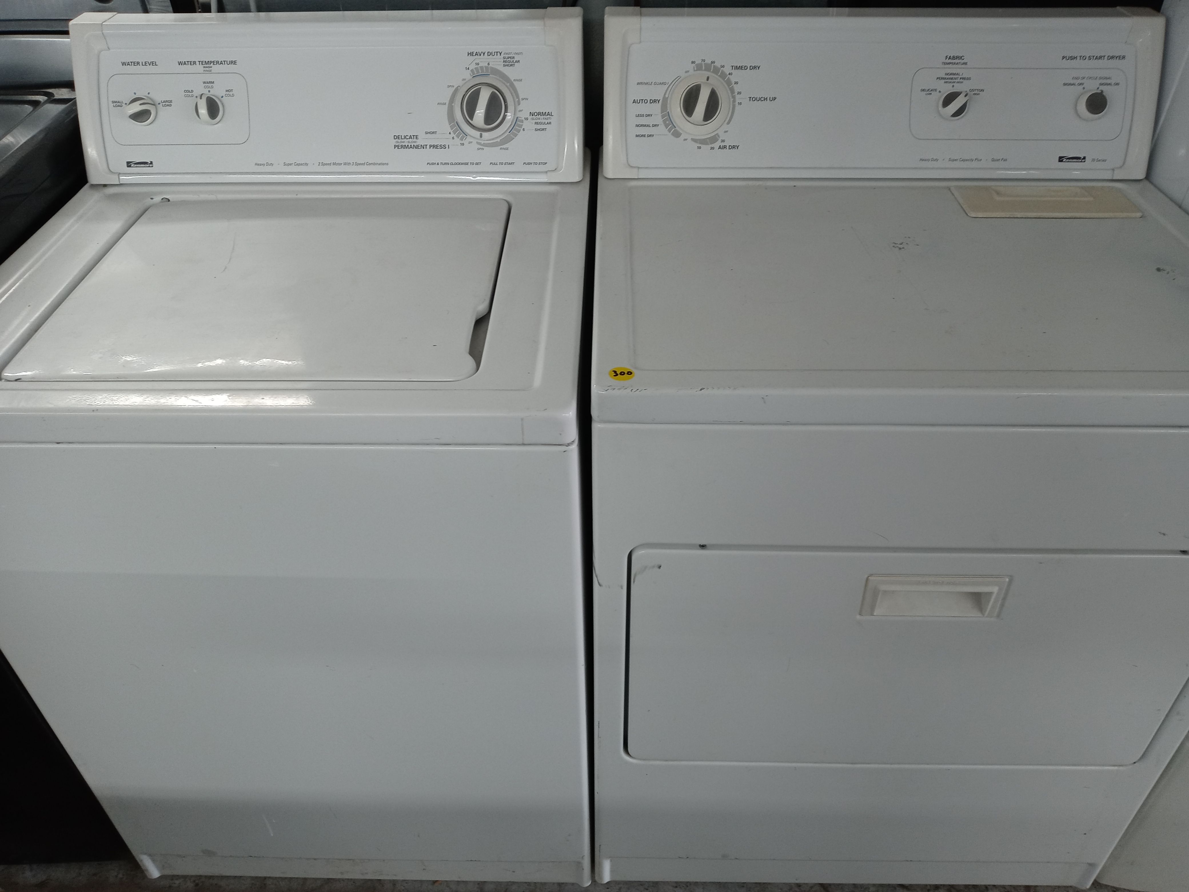 Kenmore top load washer and dryer set - Free delivery