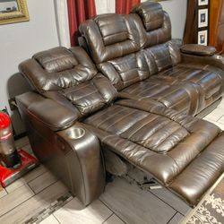 Leather Sofa