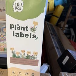 Plant labels 100  pieces