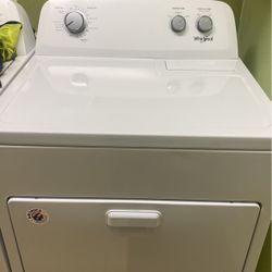 Whirlpool, gas dryer.
