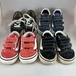 4 Pairs Of Toddler Vans 