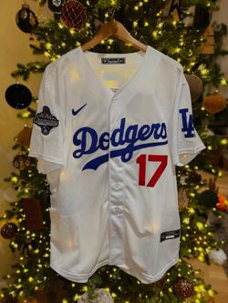 Shohei Ohtani dodgers jerseys white